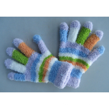 10g Acrylic Liner Colorful Fashion Glove-F3905-2